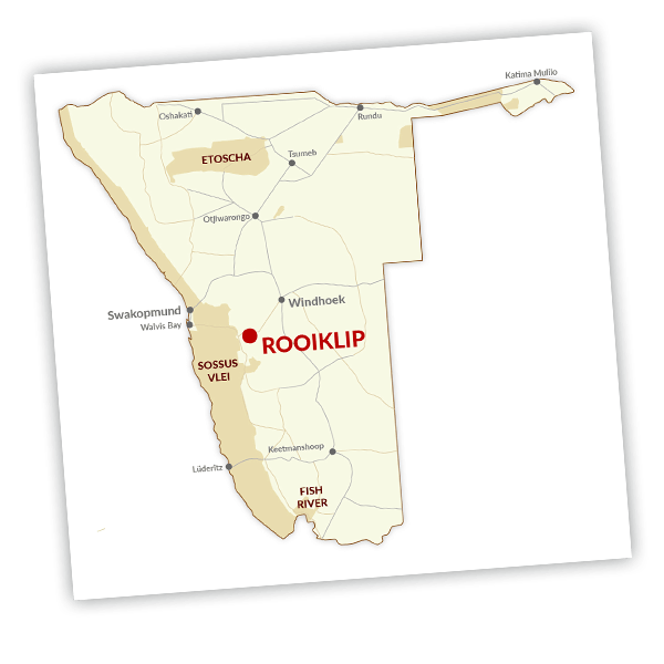 Rooiklip Map